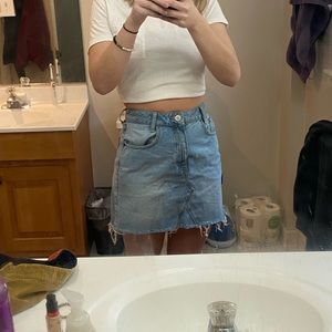 Denim skirt